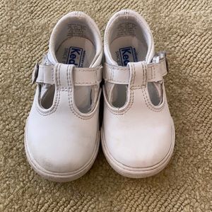 Girls white Keds size 5.5